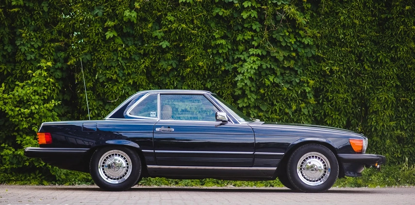 Mercedes-Benz SL cena 107000 przebieg: 172000, rok produkcji 1988 z Kalisz Pomorski małe 631